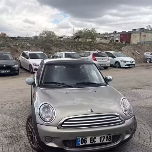 Mini Cooper gri